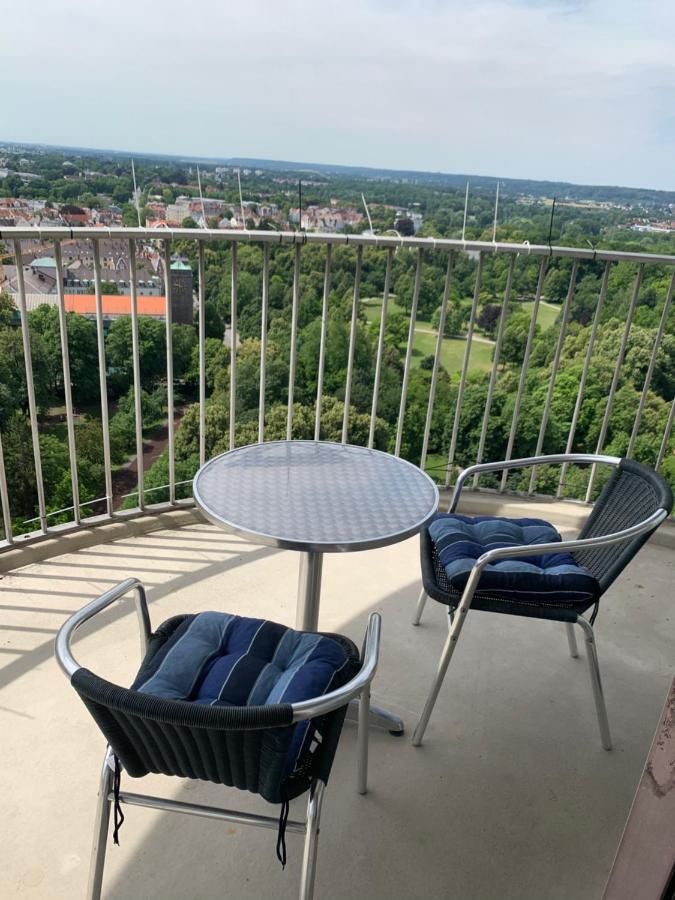 Appartment Im Hotelturm Augsburgo Exterior foto